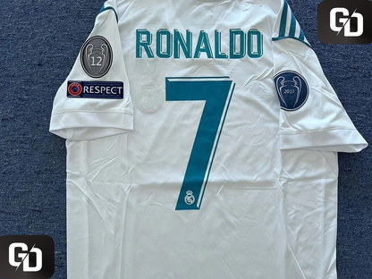 Real Madrid Home Retro 2018. #7 Ronaldo