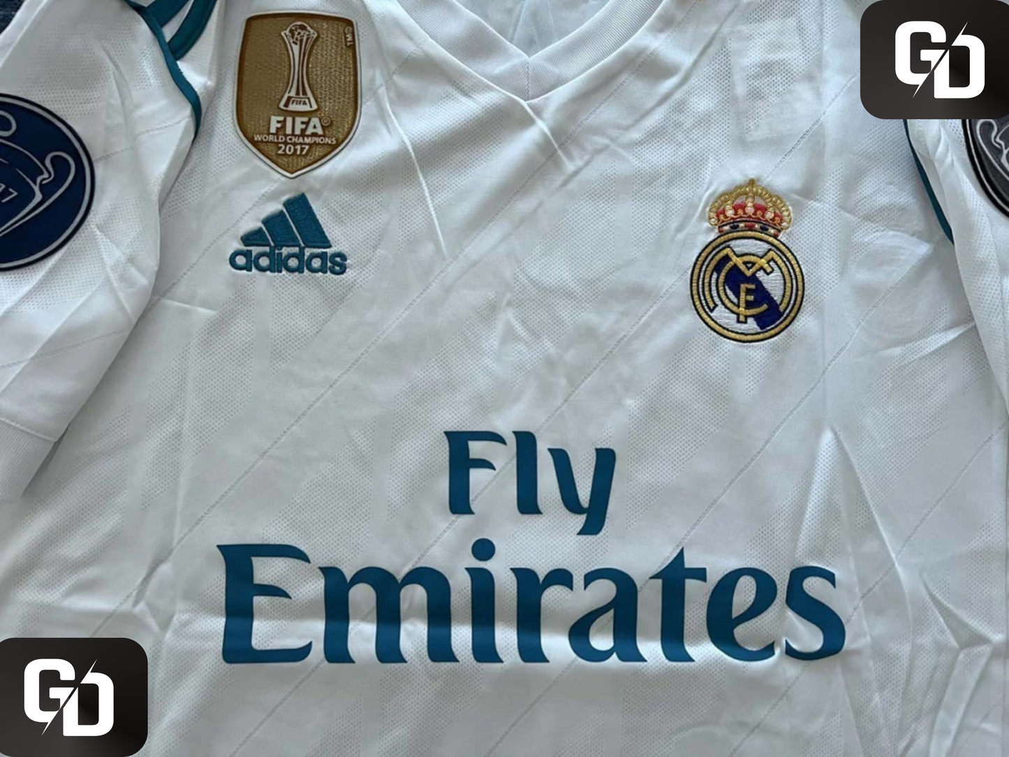 Real Madrid Home Retro 2018. #7 Ronaldo