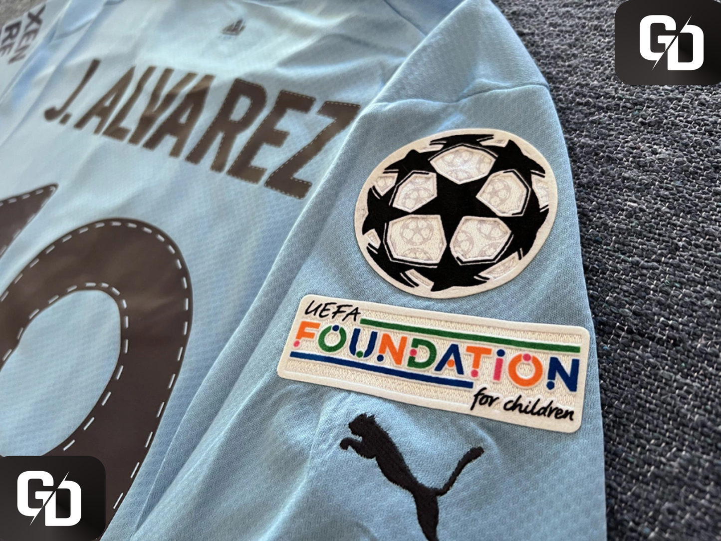 Manchester City Home 2023. #19 J.Alvarez