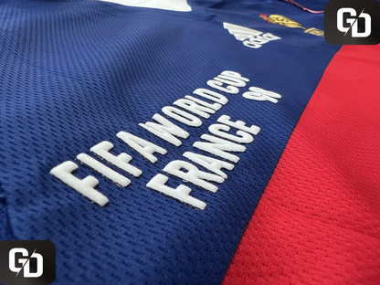 France Home Retro 1998. #10 Zidane. 1998 (World Cup)