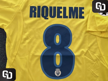 Villarreal Home Retro 2005. #8 Riquelme