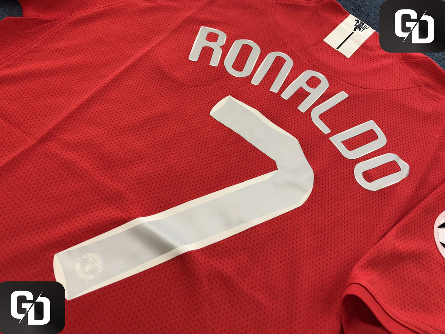 Manchester United Home 2008. #7 Ronaldo