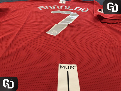 Manchester United Home 2008. #7 Ronaldo