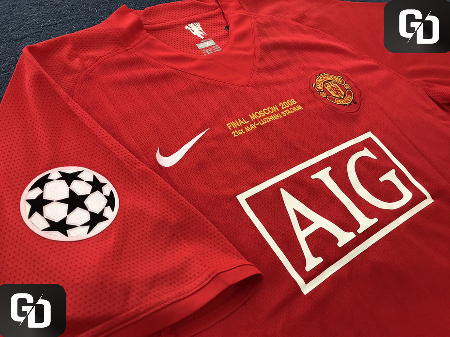 Manchester United Home 2008. #7 Ronaldo