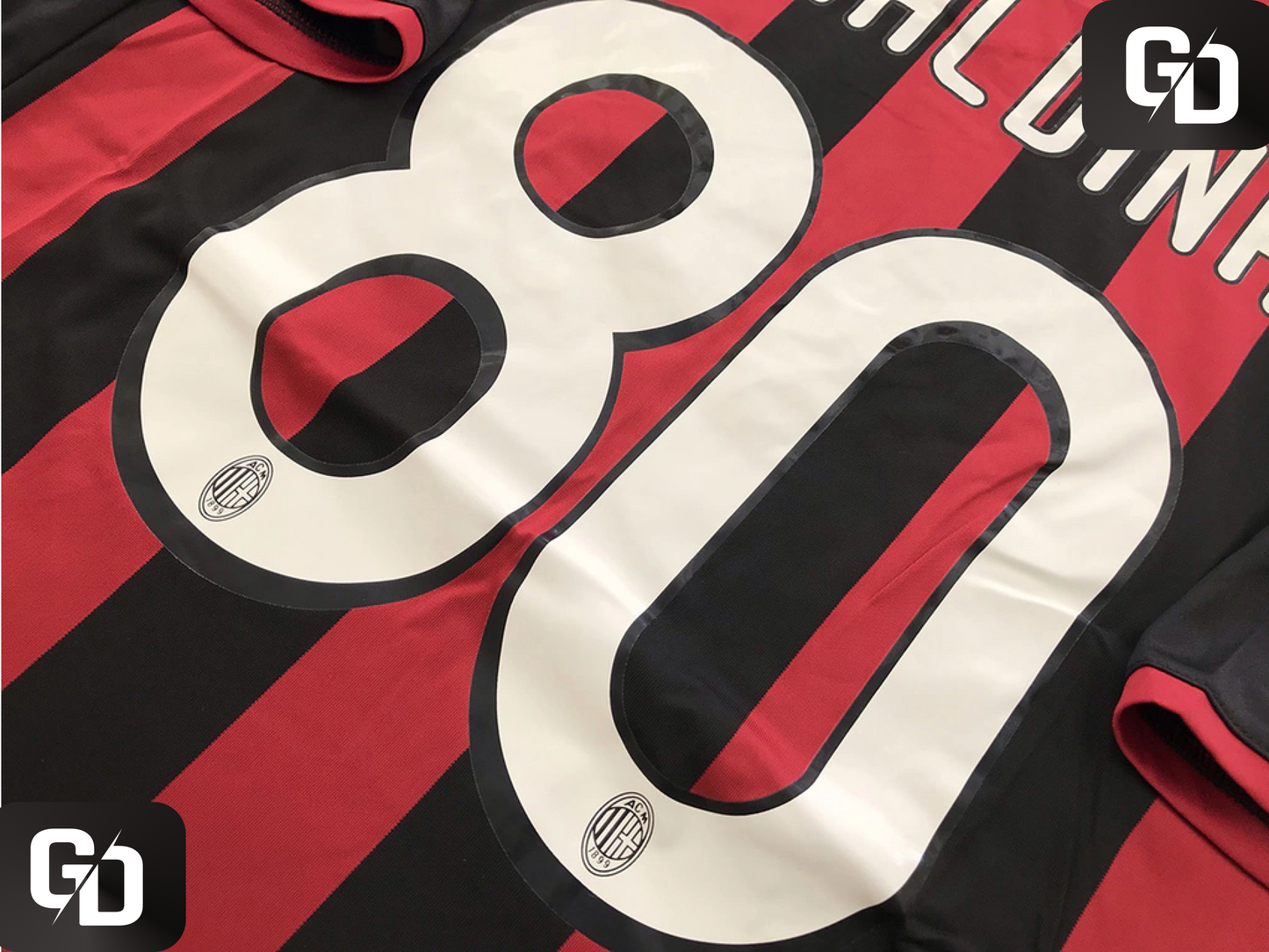 AC Milan Home Retro 2009. #80 Ronaldinho