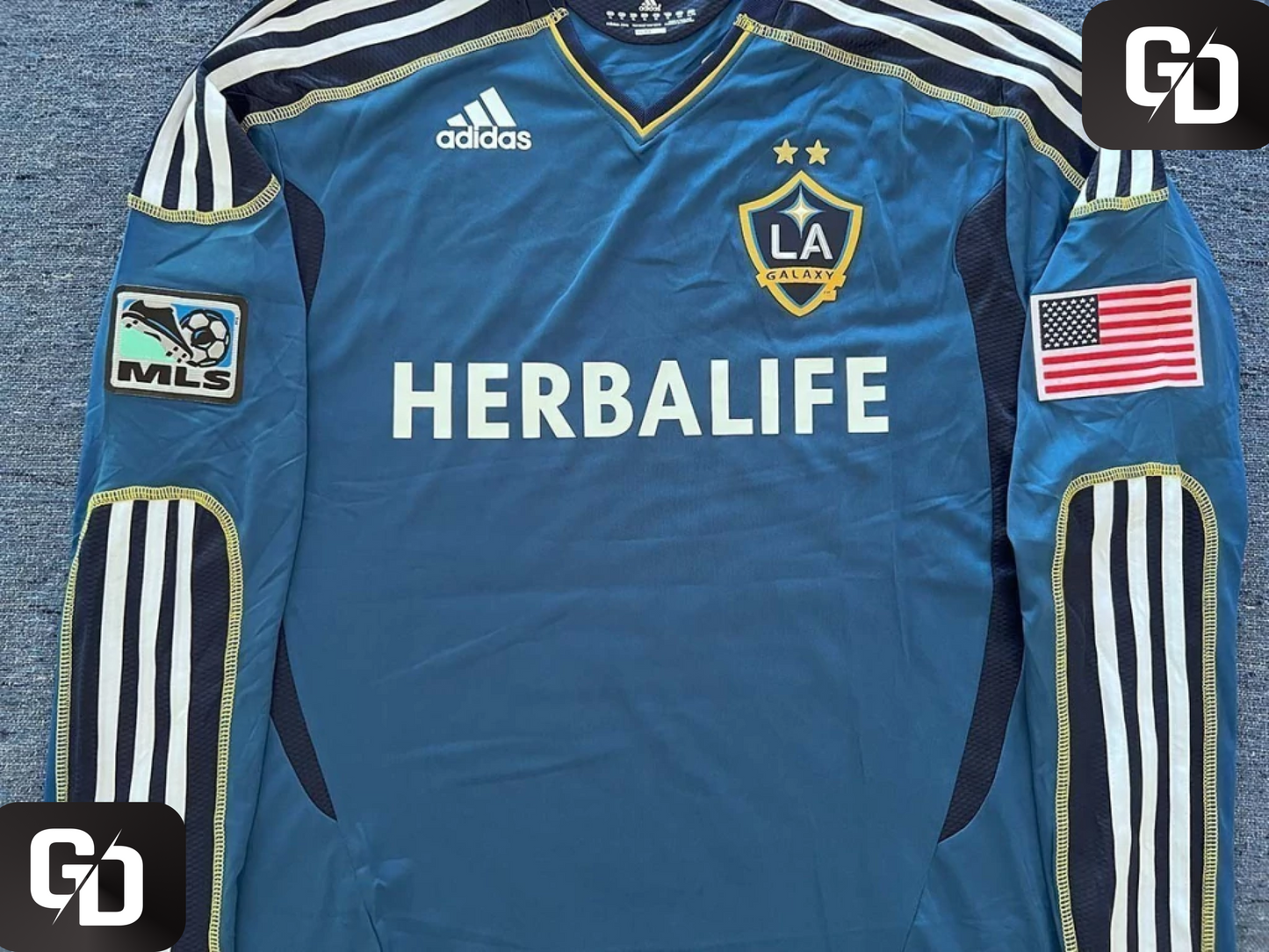 LA Galaxy Away Retro 2012. #23 Beckham