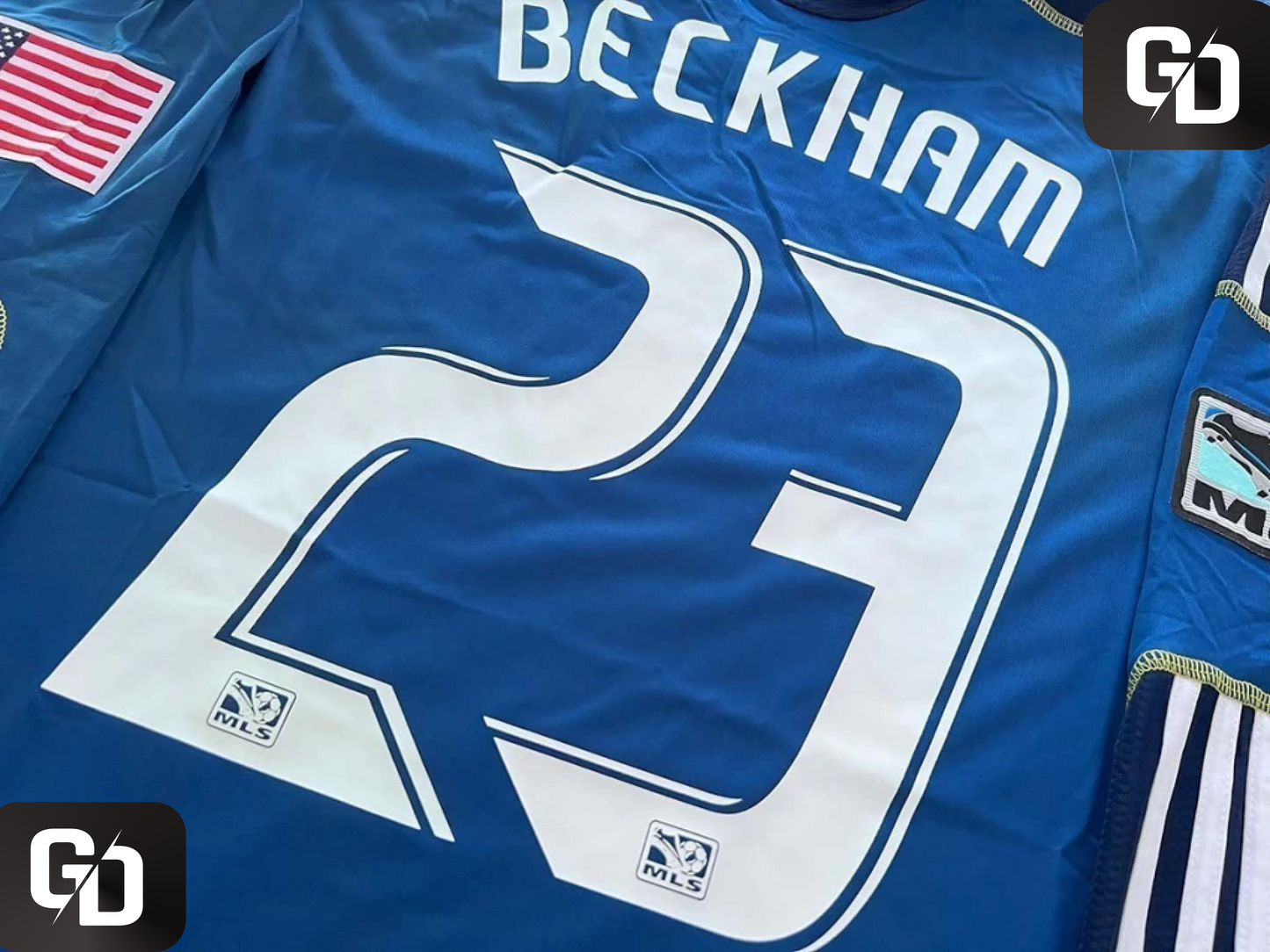 LA Galaxy Away Retro 2012. #23 Beckham