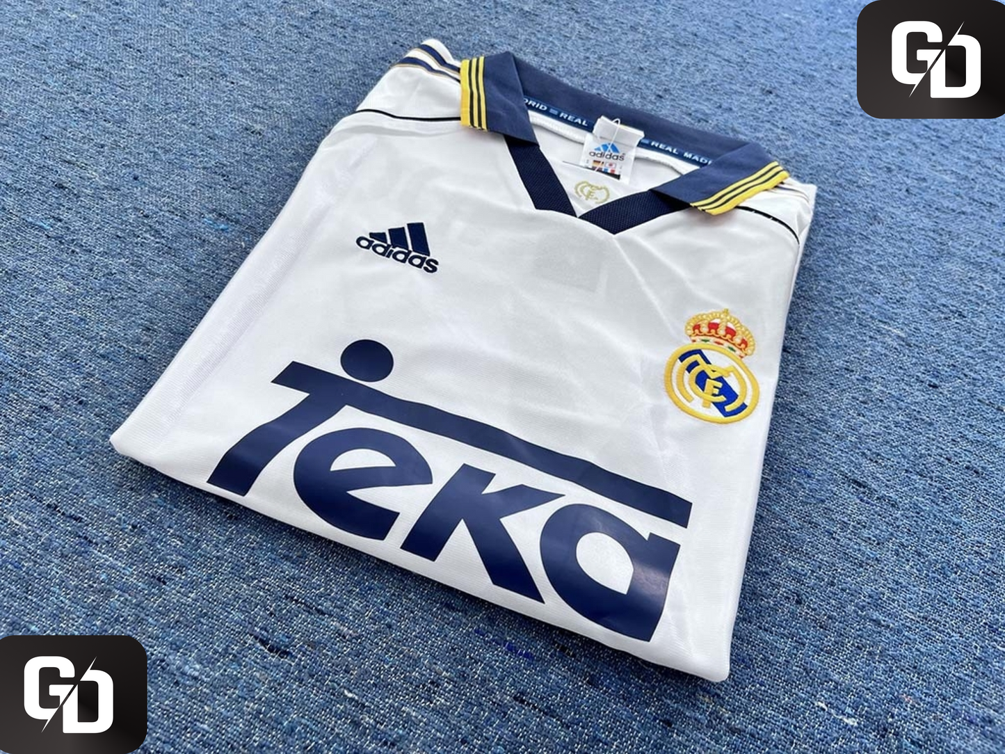 Real Madrid Home Retro 1999. #6 Redondo