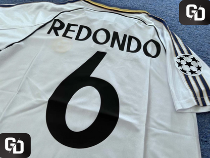 Real Madrid Home Retro 1999. #6 Redondo