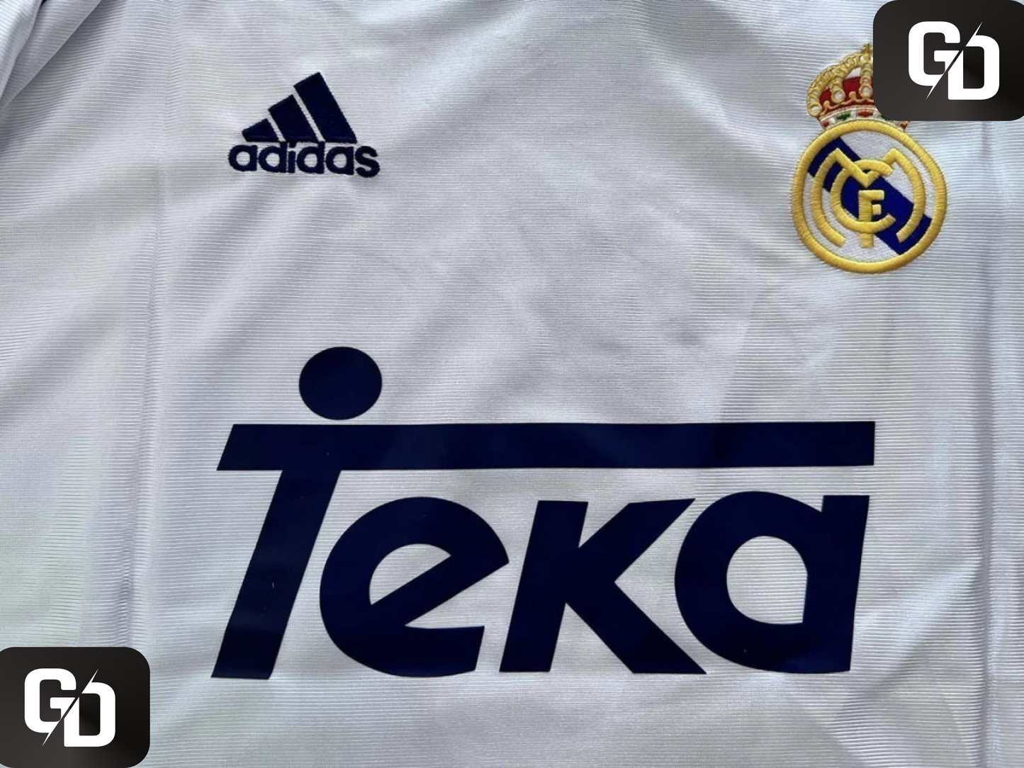 Real Madrid Home Retro 1999. #6 Redondo