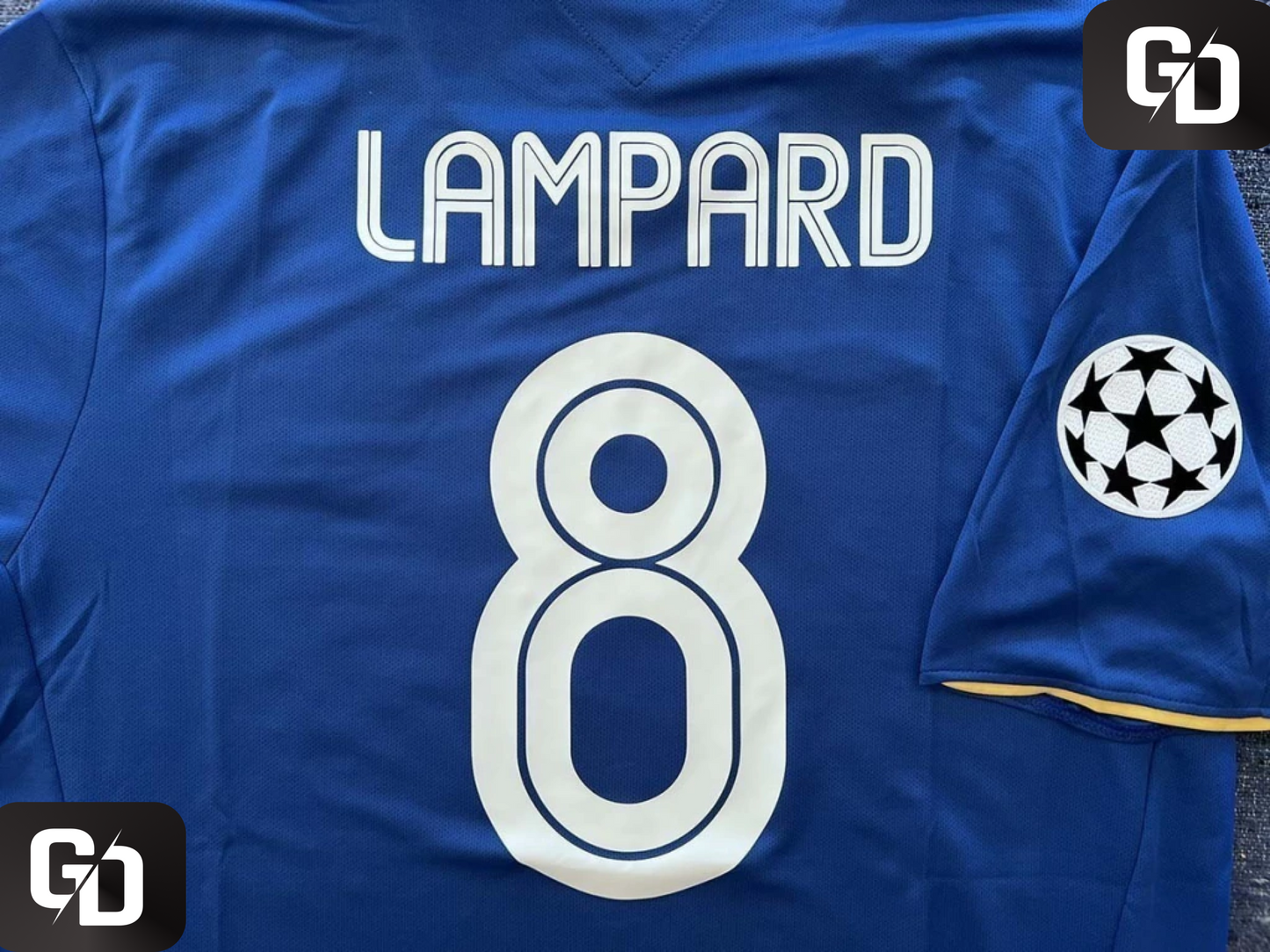 Chelsea Home Retro 2005. #8 Lampard