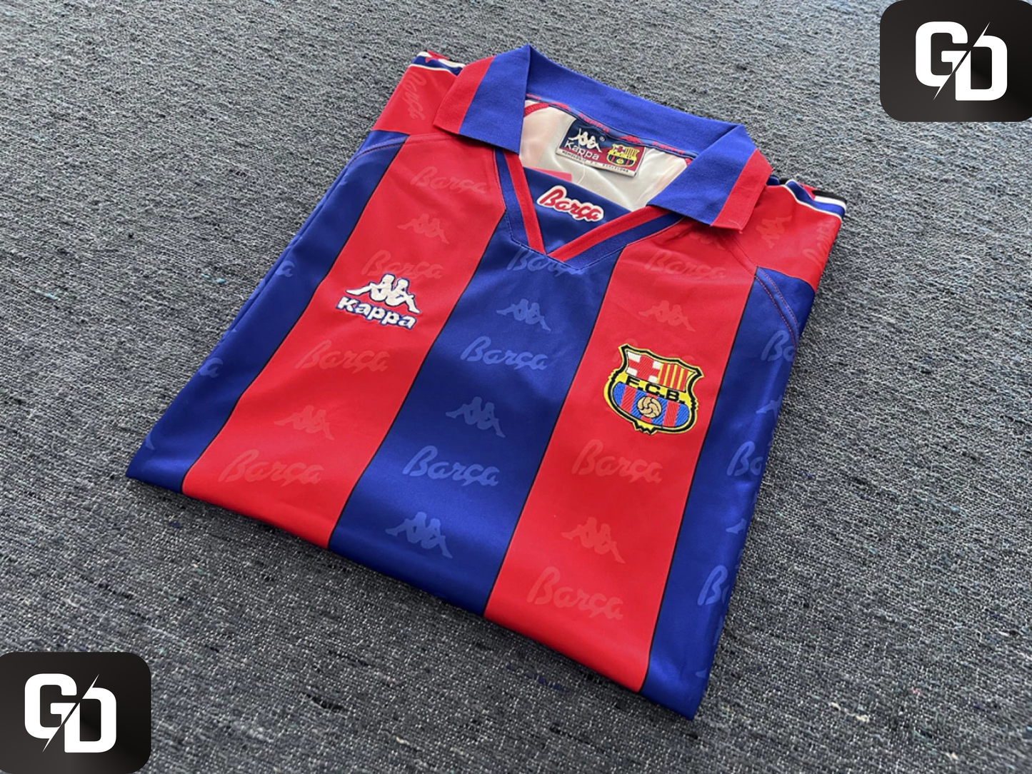 Barcelona 1994 Home Retro #4 Pep Guardiola