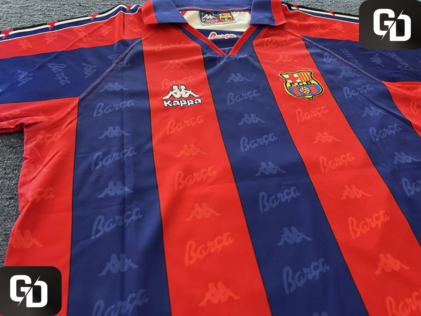 Barcelona 1994 Home Retro #4 Pep Guardiola