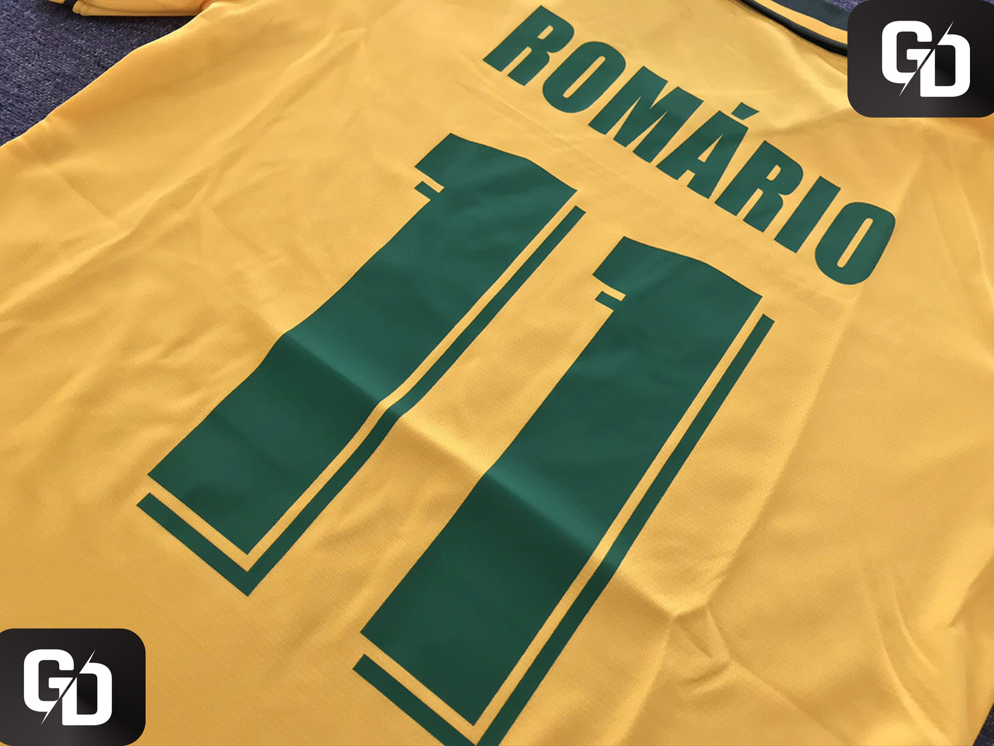 Brazil Home Retro 1994. #11 Romario