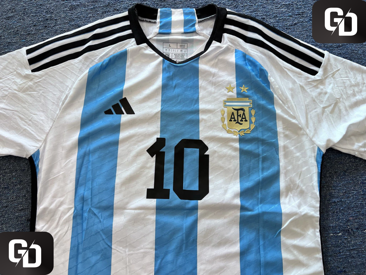 Argentina Home 2022 #10 Messi (Match Version)