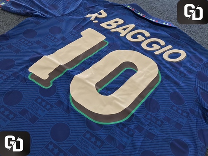 Italy Home Retro 1994. #10 Baggio