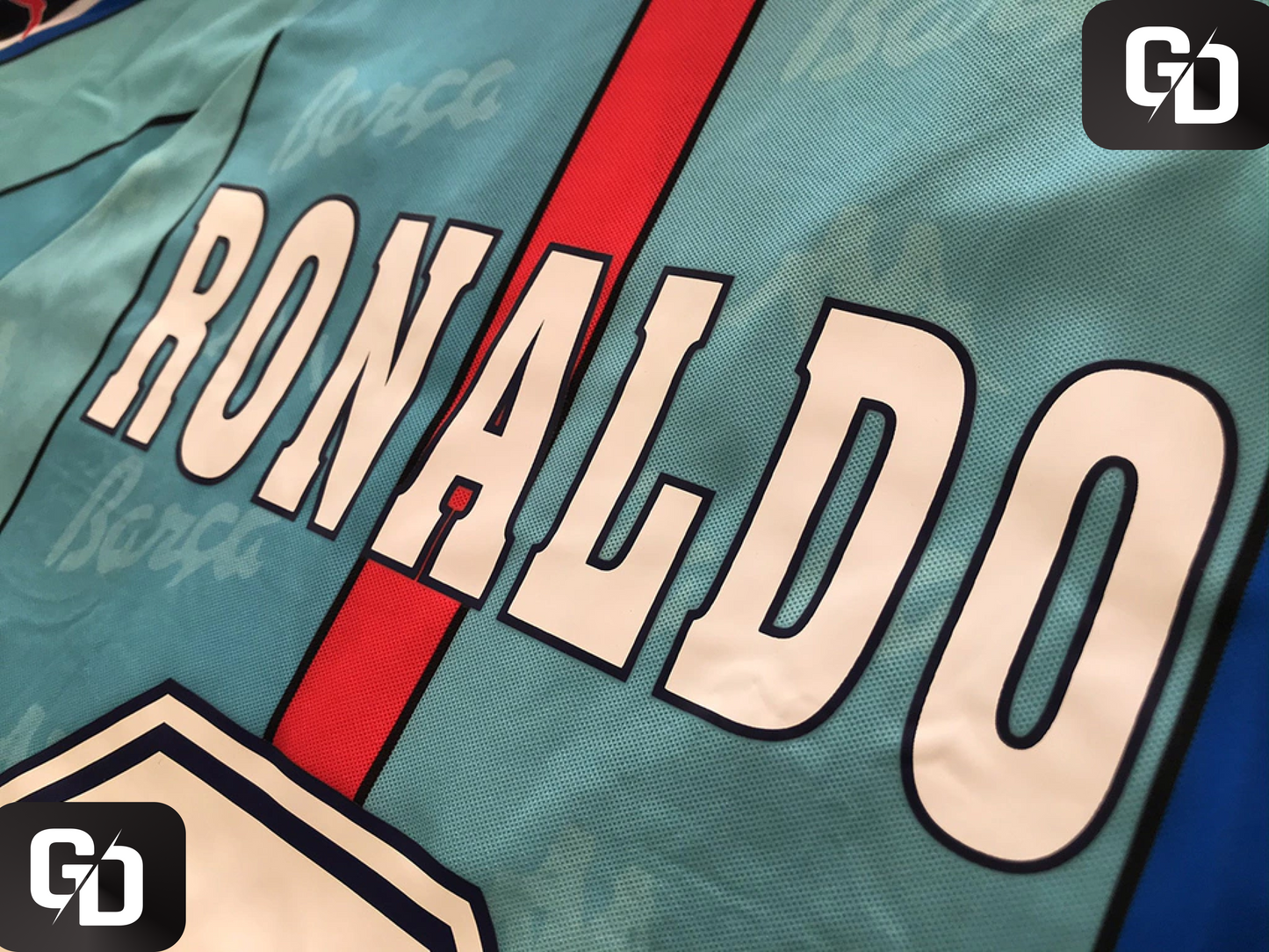 Barcelona Away Retro 1994. #9 Ronaldo