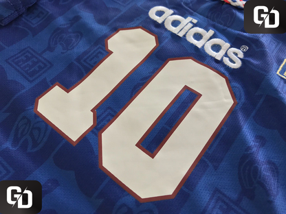 France Home Retro 1996. #10 Zidane