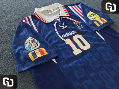 France Home Retro 1996. #10 Zidane