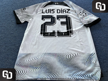 Liverpool Away 2023. #23 Luis Diaz